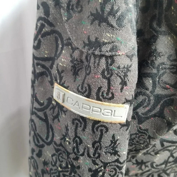 CAPP3L Ride Snowboard  Brown Black Print Jacket S - Picture 8 of 16